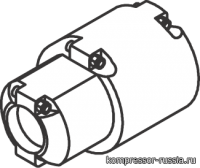 Глушитель для перфоратора Comprag CRH-4